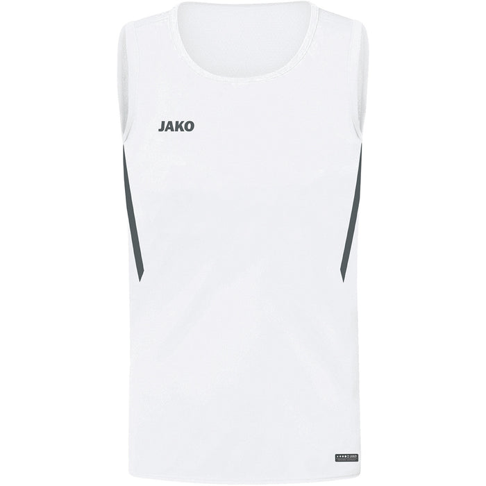 JAKO Tanktop Challenge – Weiß (vorne)