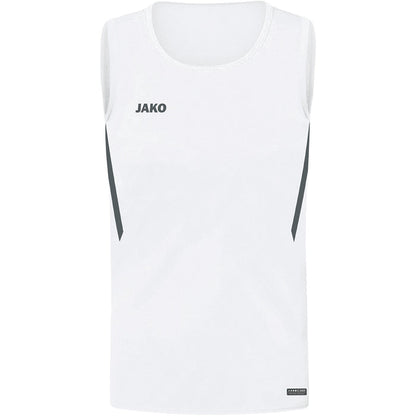 JAKO Tanktop Challenge – Weiß (vorne)
