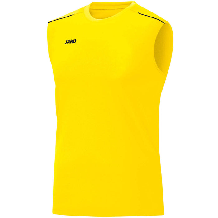 JAKO Tanktop Classico – Gelb (vorne)