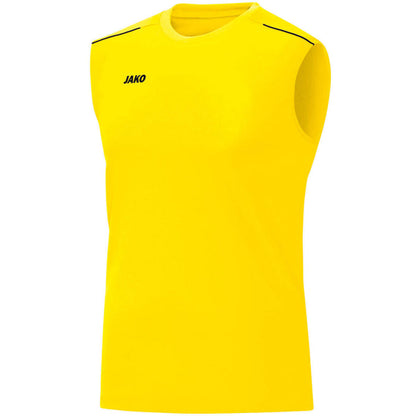 JAKO Tanktop Classico – Gelb (vorne)