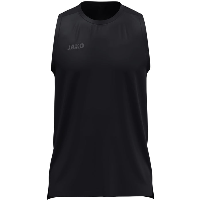JAKO Tanktop Light Flow – Schwarz (vorne)