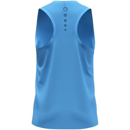 JAKO Tanktop Light Flow – Blau (430) (hinten)