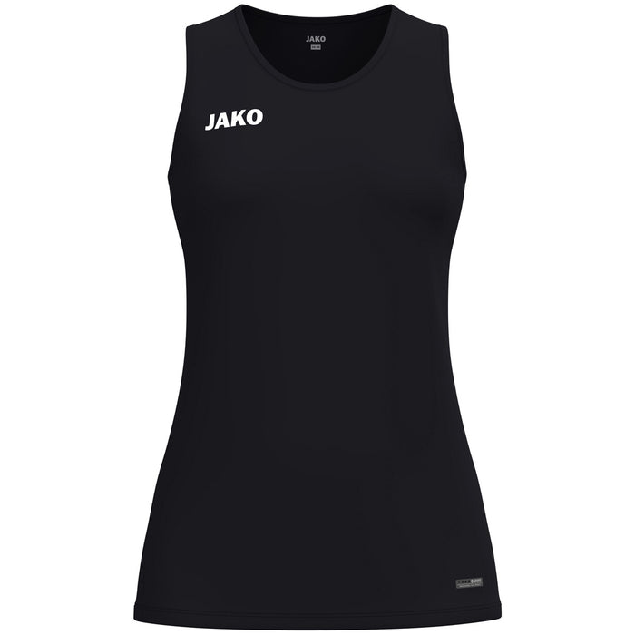 JAKO Tanktop One Damen – Schwarz (vorne)