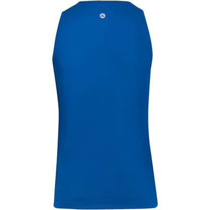 JAKO Tanktop Run 2.0 – Blau (04) (hinten)