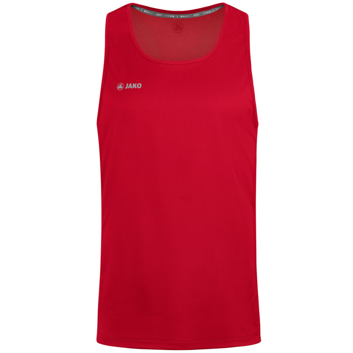 JAKO Tanktop Run 2.0 – Rot (vorne)