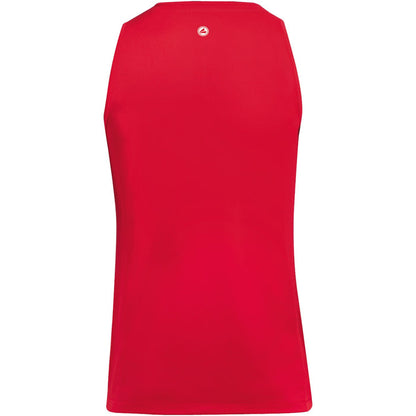 JAKO Tanktop Run 2.0 – Rot (hinten)