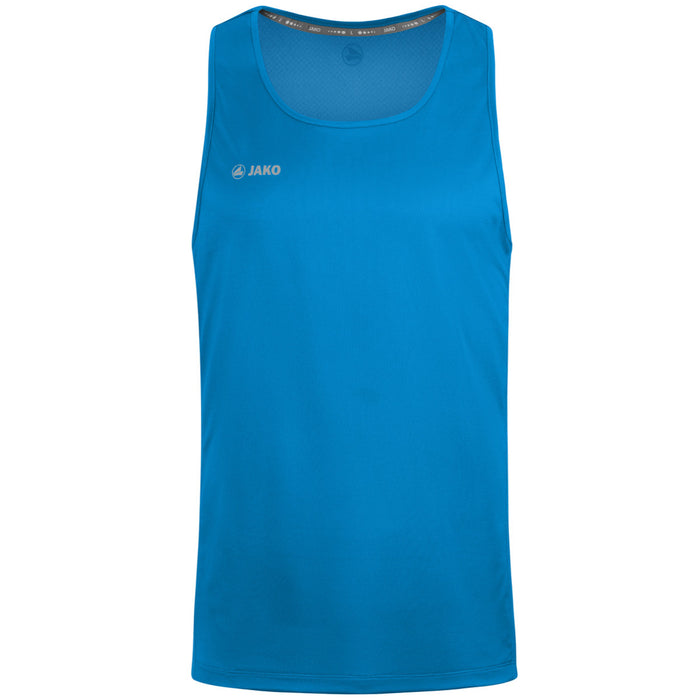 JAKO Tanktop Run 2.0 – Blau (89) (vorne)