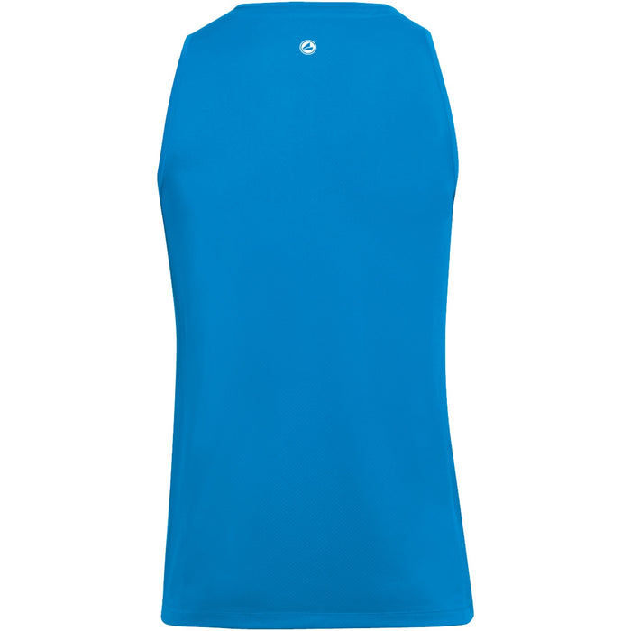 JAKO Tanktop Run 2.0 – Blau (89) (hinten)
