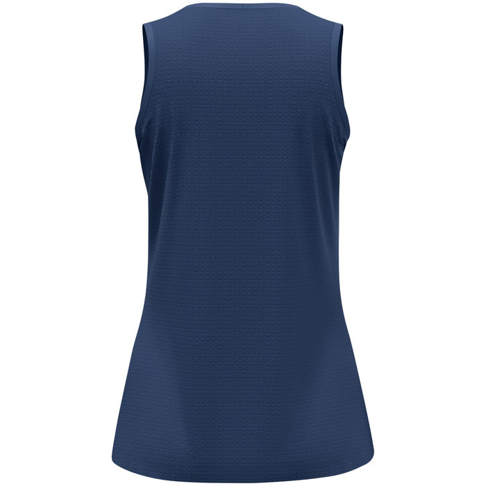 JAKO Tanktop Uni Damen – Blau (hinten)