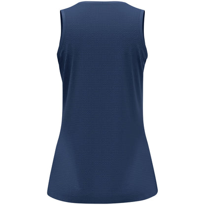 JAKO Tanktop Uni Damen – Blau (hinten)