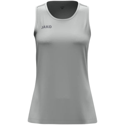 JAKO Tanktop Uni Damen – Grau (vorne)