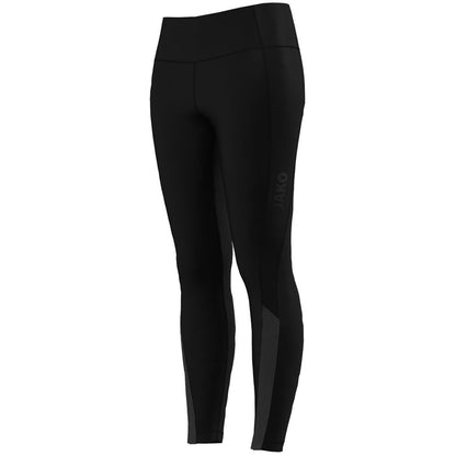 JAKO Tight Power Damen – Schwarz (800) (vorne)