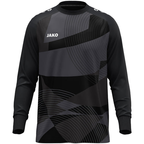 JAKO Torwart-Trikot River Kinder – Schwarz (vorne)
