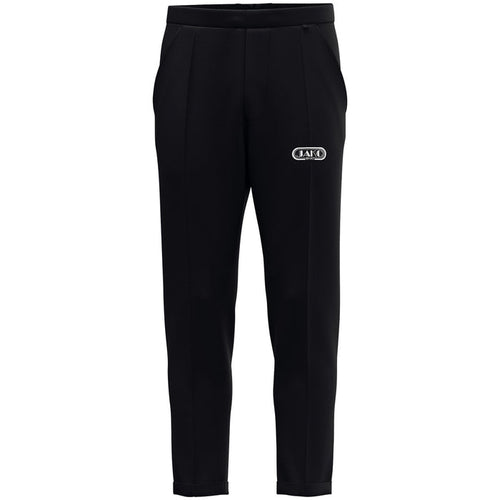 JAKO Tracksuit Hose Wardrobe – Schwarz (vorne)