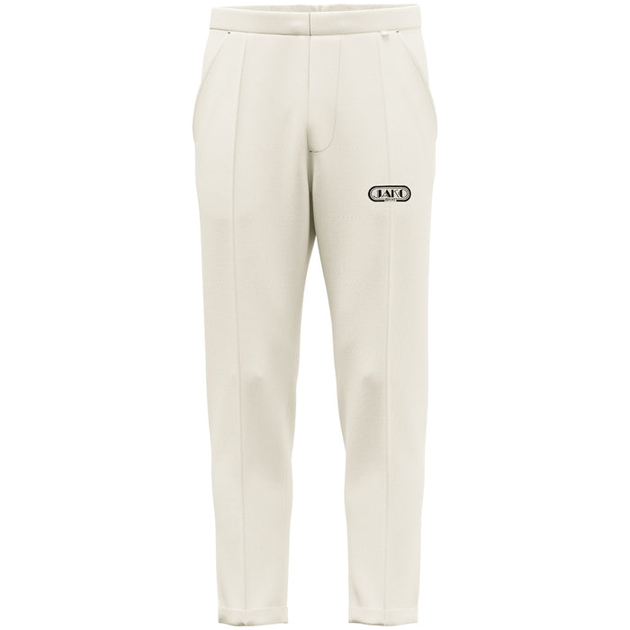 JAKO Tracksuit Hose Wardrobe – Weiß (vorne)