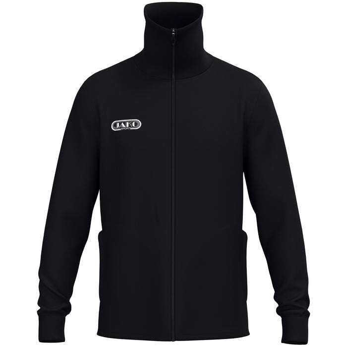JAKO Tracksuit Jacke Wardrobe – Schwarz (vorne)