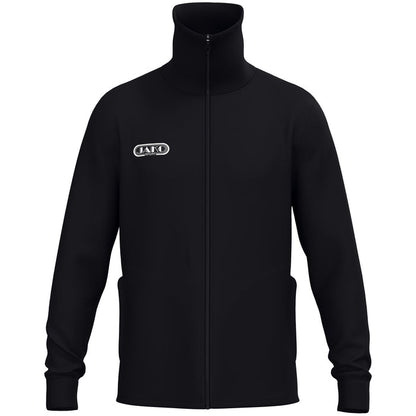 JAKO Tracksuit Jacke Wardrobe – Schwarz (vorne)