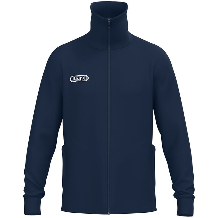 JAKO Tracksuit Jacke Wardrobe – Blau (vorne)