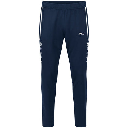JAKO Trainingshose Allround – Blau (900) (vorne)