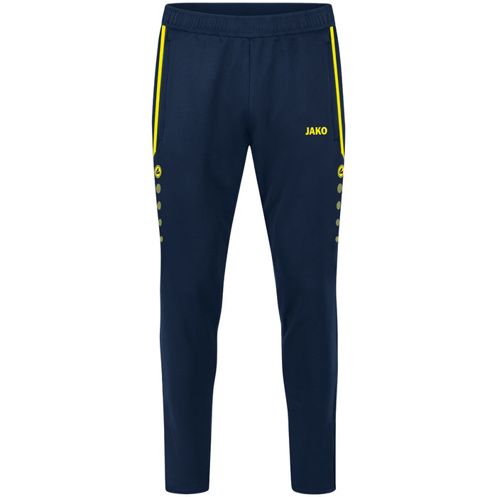 JAKO Trainingshose Allround – Blau (904) (vorne)