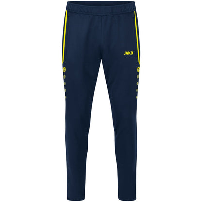 JAKO Trainingshose Allround – Blau (904) (vorne)