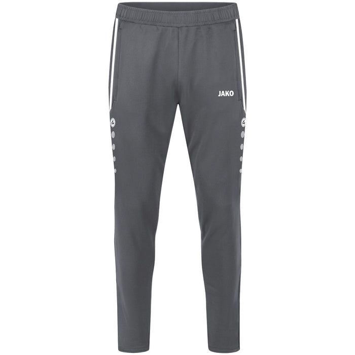 JAKO Trainingshose Allround – Grau (vorne)