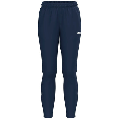 JAKO Trainingshose One Damen Langgr. – Blau (vorne)