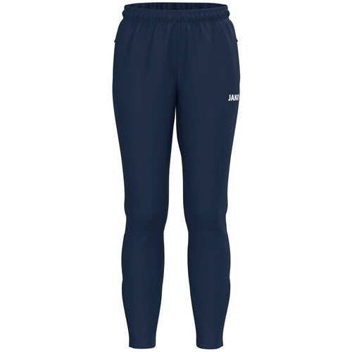 JAKO Trainingshose One Damen Langgr. – Blau (vorne)