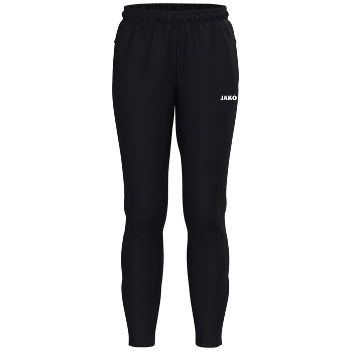 JAKO Trainingshose One Damen – Schwarz (vorne)