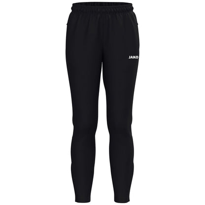 JAKO Trainingshose One Damen – Schwarz (vorne)