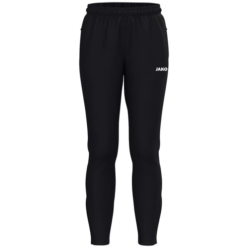 JAKO Trainingshose One Damen – Schwarz (vorne)