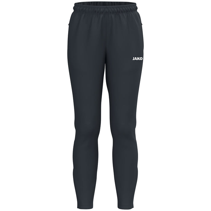 JAKO Trainingshose One Damen – Grau (vorne)