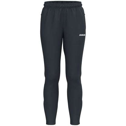 JAKO Trainingshose One Damen – Grau (vorne)