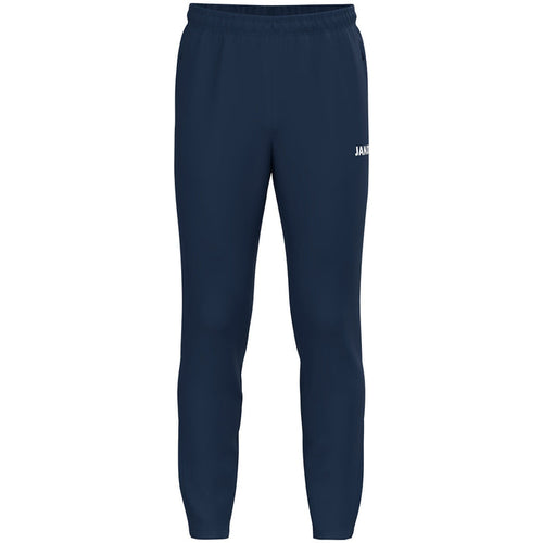 JAKO Trainingshose One Kurzgrößen – Blau (vorne)