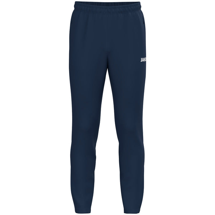 JAKO Trainingshose One Langgrößen – Blau (vorne)