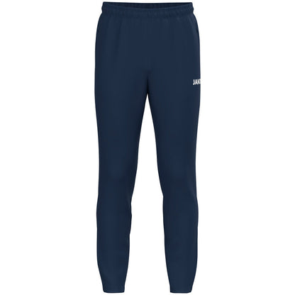 JAKO Trainingshose One Langgrößen – Blau (vorne)