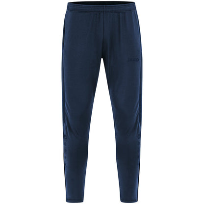 JAKO Trainingshose Power – Blau (vorne)