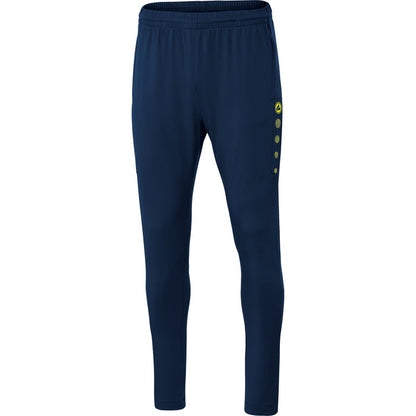 JAKO Trainingshose Premium – Blau (93) (vorne)