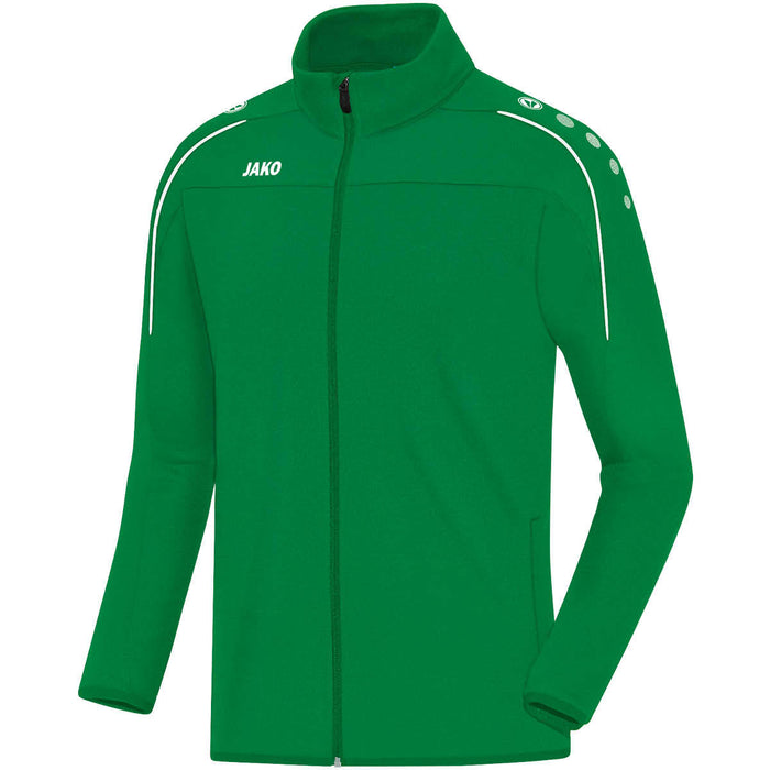 JAKO Trainingsjacke Classico – Grün (vorne)