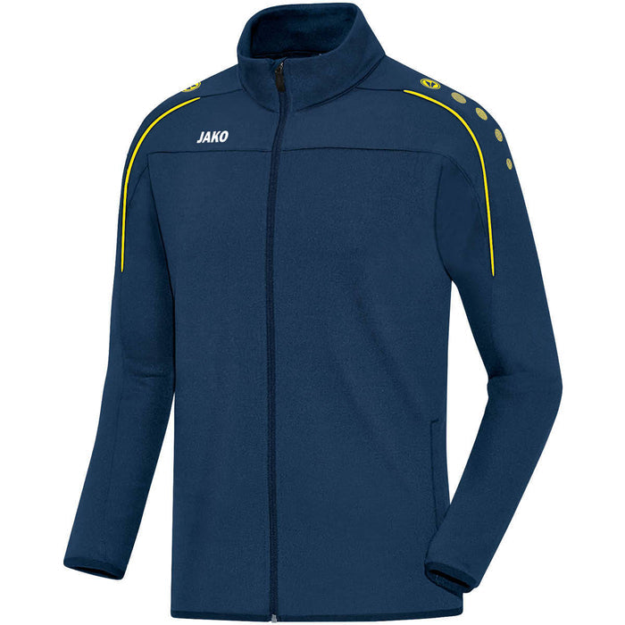 JAKO Trainingsjacke Classico – Blau (42) (vorne)