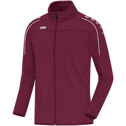 JAKO Trainingsjacke Classico – Rot (14) (vorne)
