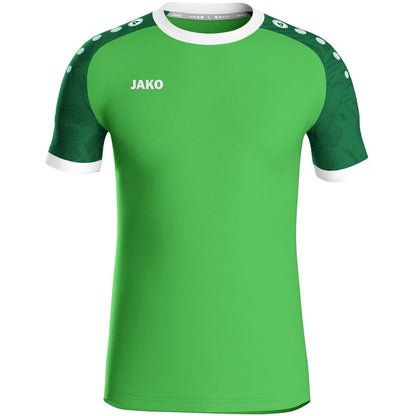 JAKO Trikot Iconic kurzarm – Grün (222) (vorne)