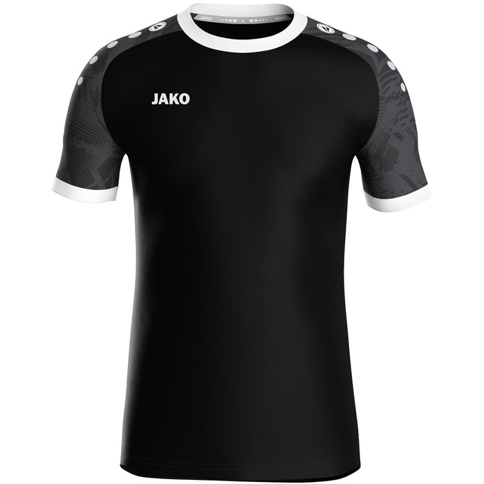 JAKO Trikot Iconic kurzarm – Schwarz (801) (vorne)