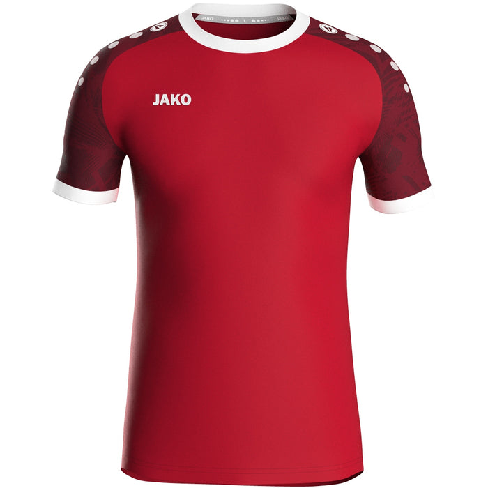 JAKO Trikot Iconic kurzarm – Rot (vorne)
