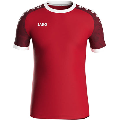 JAKO Trikot Iconic kurzarm – Rot (vorne)