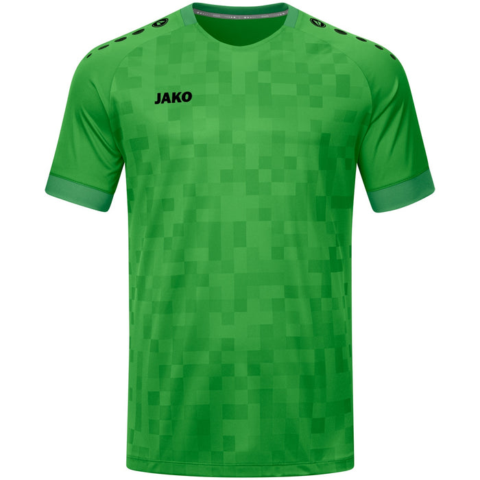 JAKO Trikot Pixel kurzarm – Grün (vorne)