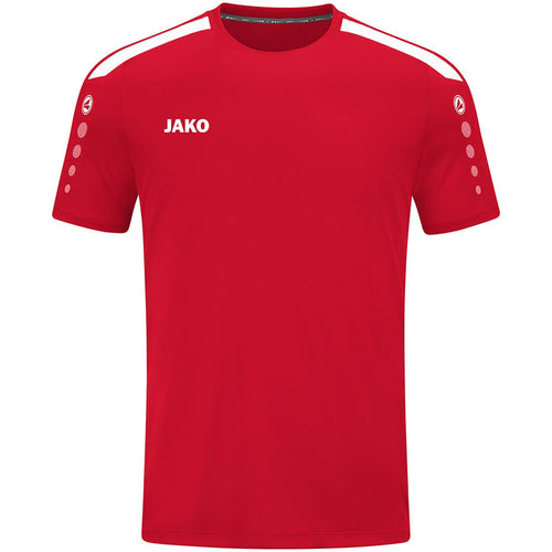JAKO Trikot Power kurzarm – Rot (vorne)