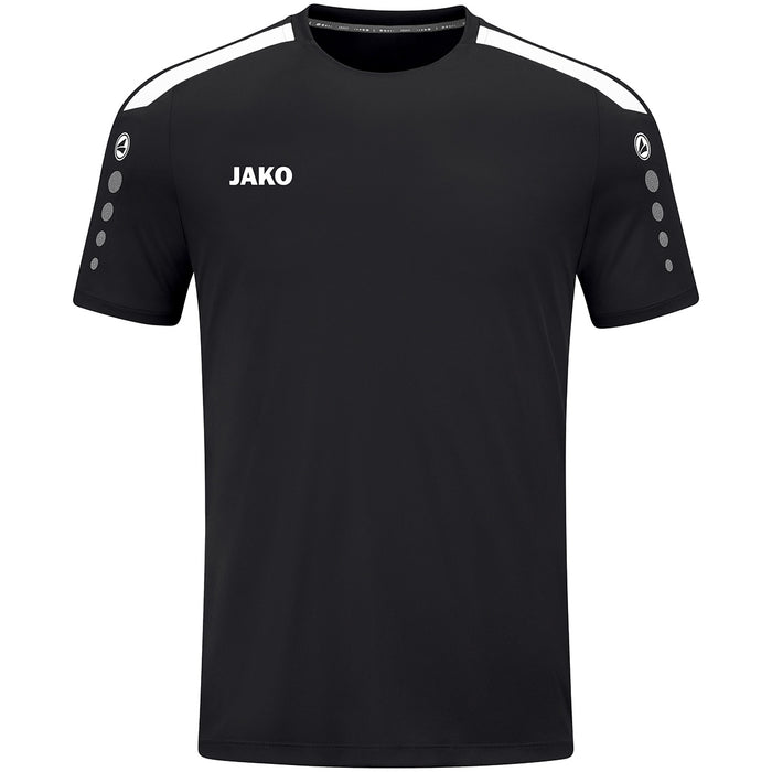 JAKO Trikot Power kurzarm – Schwarz (800) (vorne)