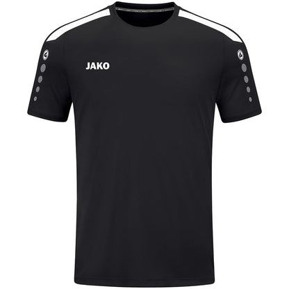 JAKO Trikot Power kurzarm – Schwarz (800) (vorne)
