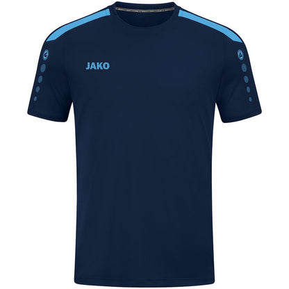 JAKO Trikot Power kurzarm – Blau (910) (vorne)
